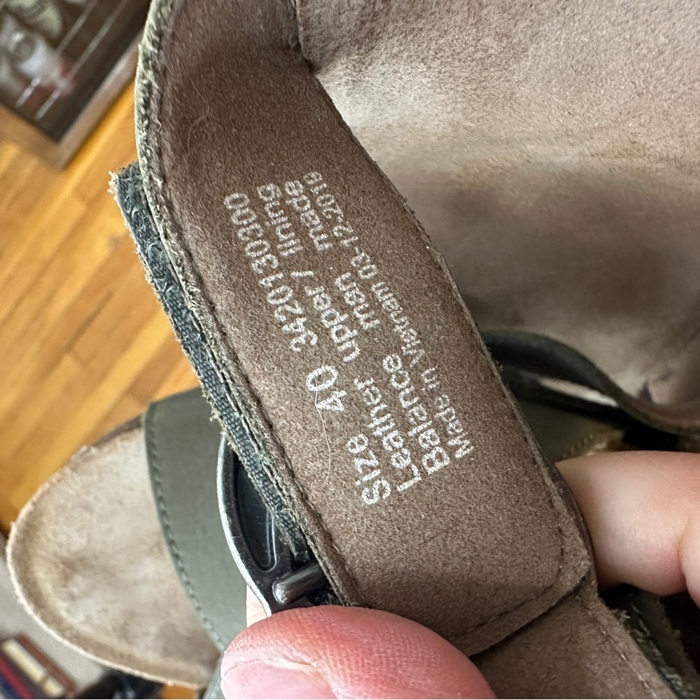 Dansko Susie Wedge Slip on Sandal Womens EU 40 US 9.5-10 - Picture 9 of 9